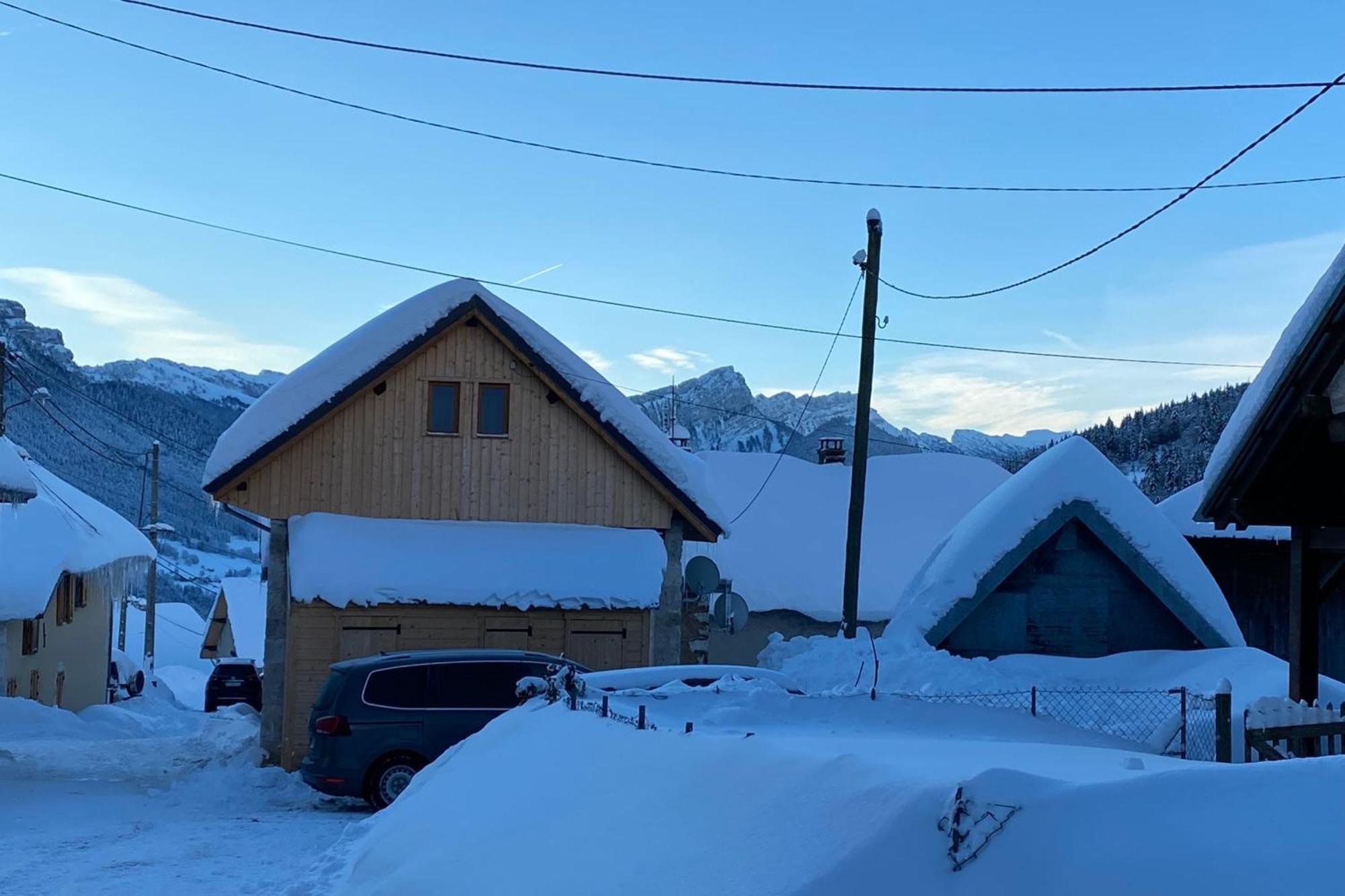Charmante Maison Au Desert D'Entremont Les Déserts Dış mekan fotoğraf